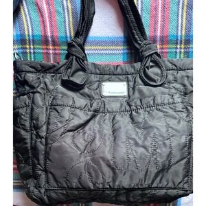 Marc by Marc Jacobs Standard Supply Workwear Black Quilted Nylon Tote Bag